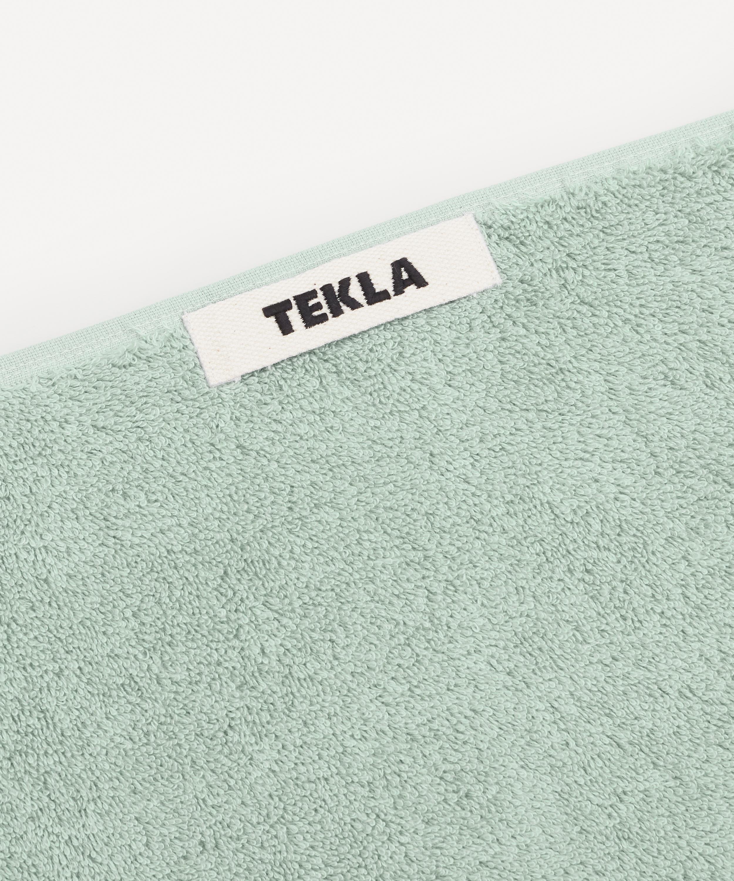 Tekla - Organic Cotton Hand Towel in Mint image number 2