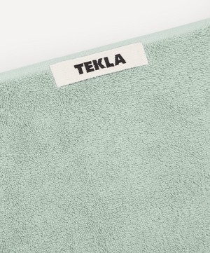 Tekla - Organic Cotton Bath Sheet in Mint image number 2