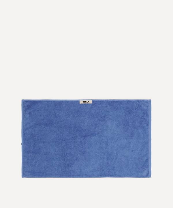 Tekla - Organic Cotton Hand Towel in Clear Blue