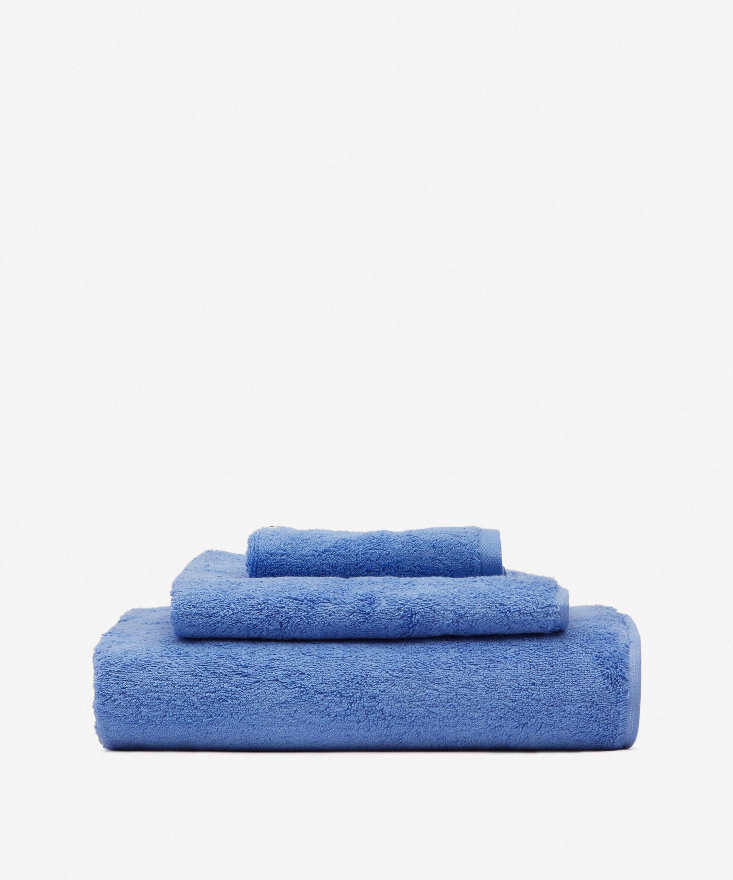 Tekla - Organic Cotton Hand Towel in Clear Blue image number 1
