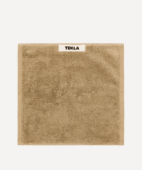Tekla - Organic Cotton Washcloth in Sienna image number null