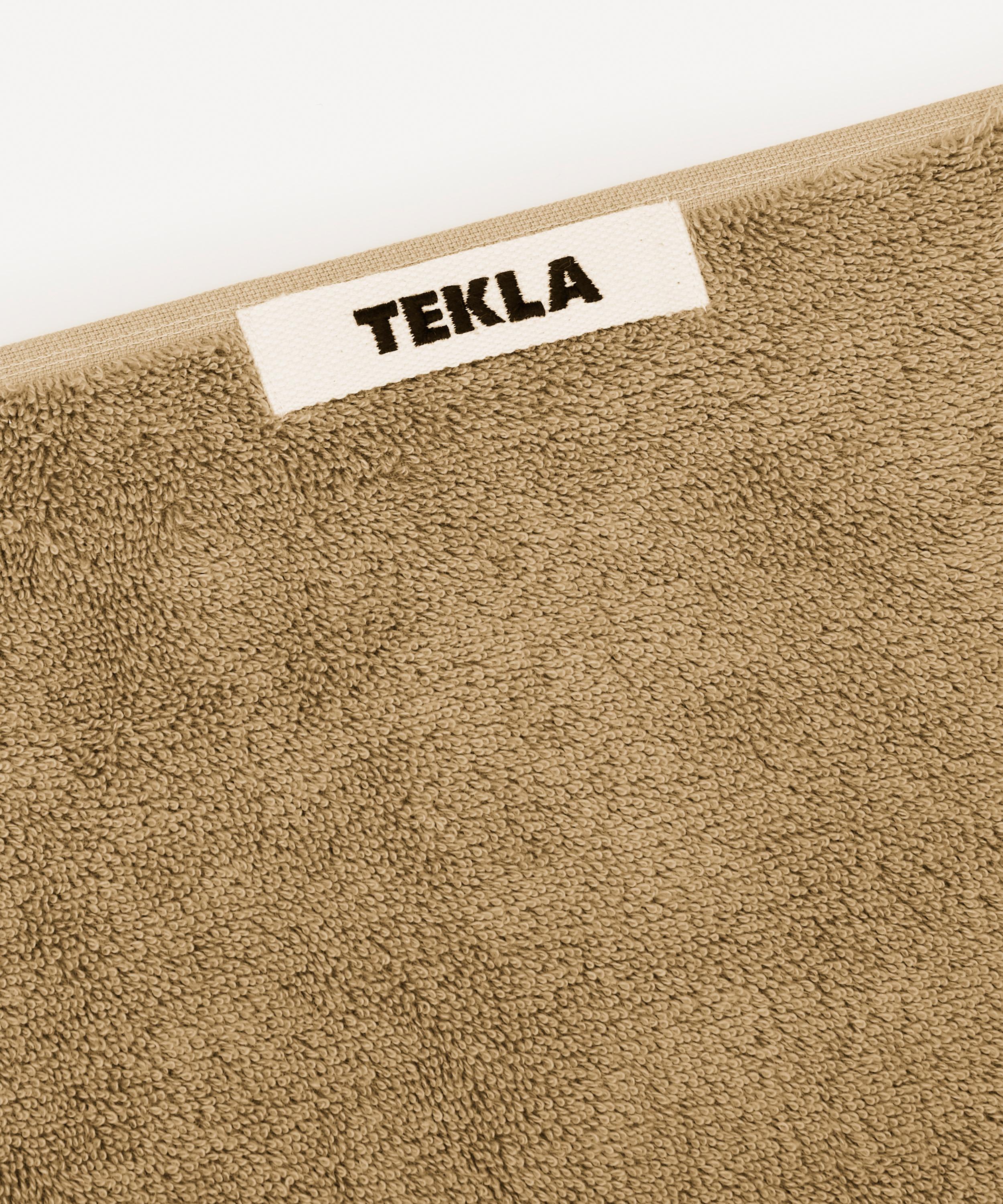 Tekla - Organic Cotton Bath Sheet in Sienna image number 2