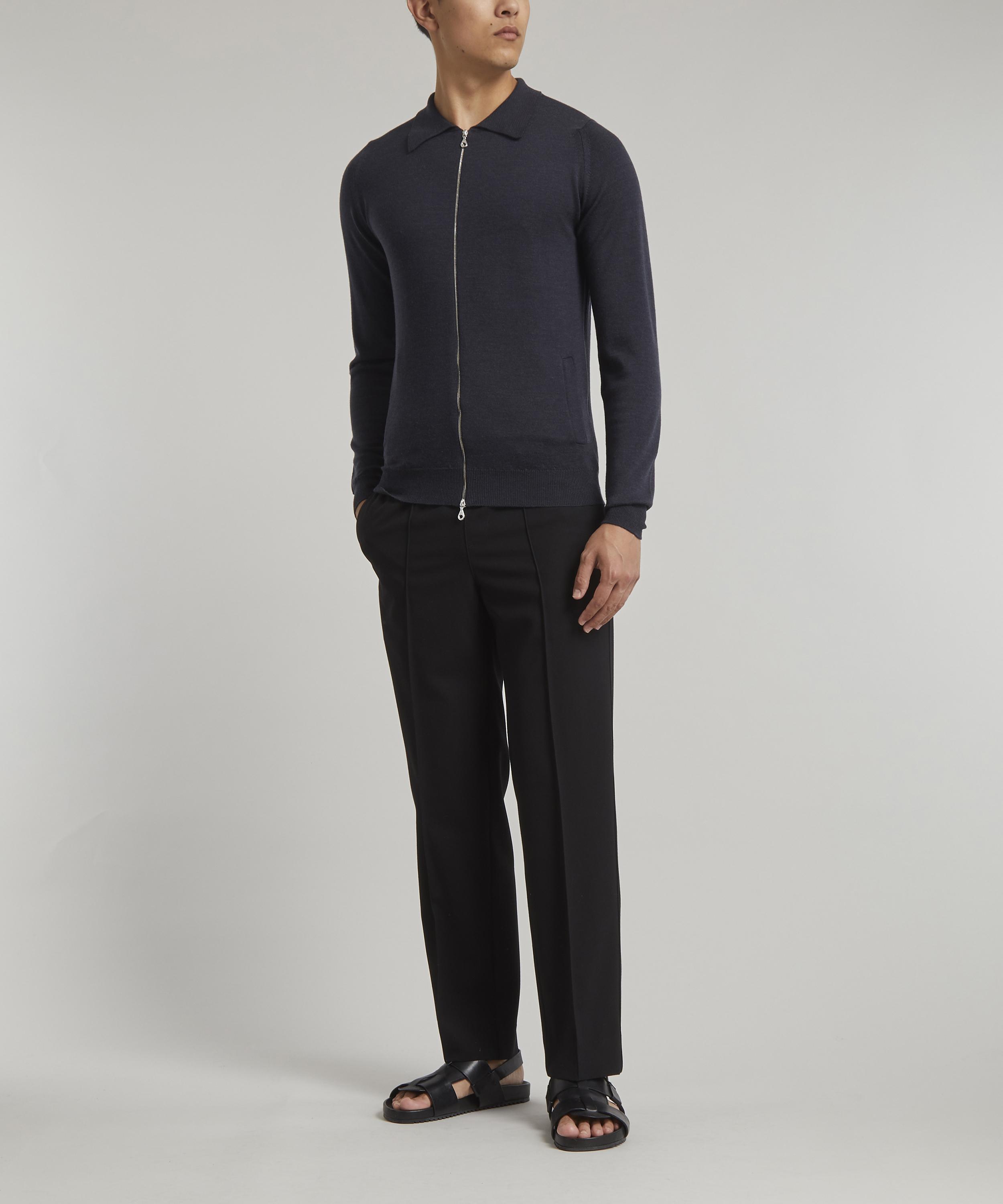 John smedley deals zip cardigan