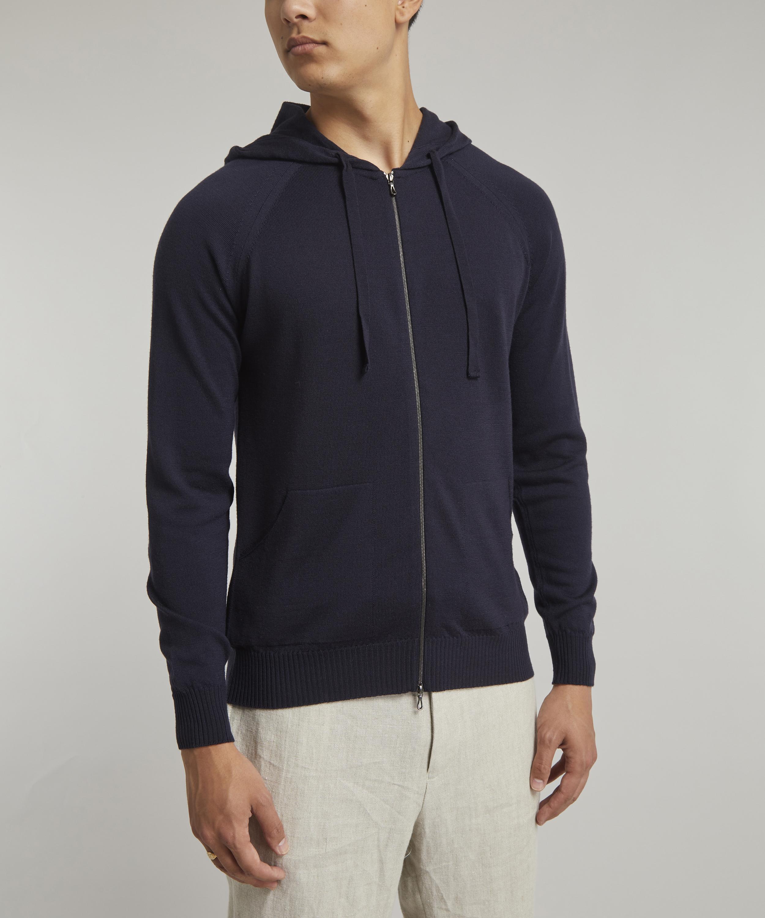 Merino wool zip up best sale