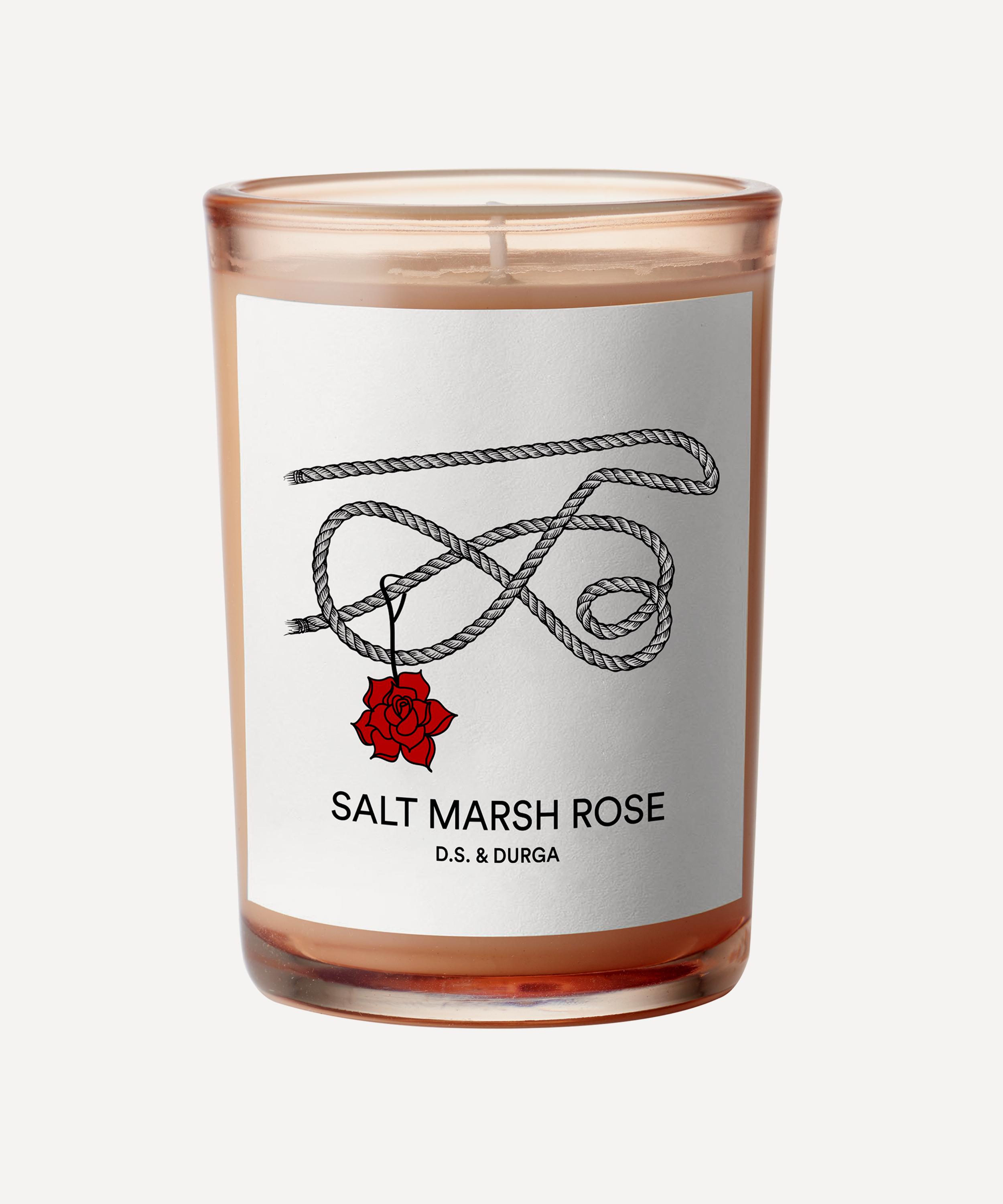 D.S. & Durga - Salt Marsh Rose Scented Candle 200g image number 0