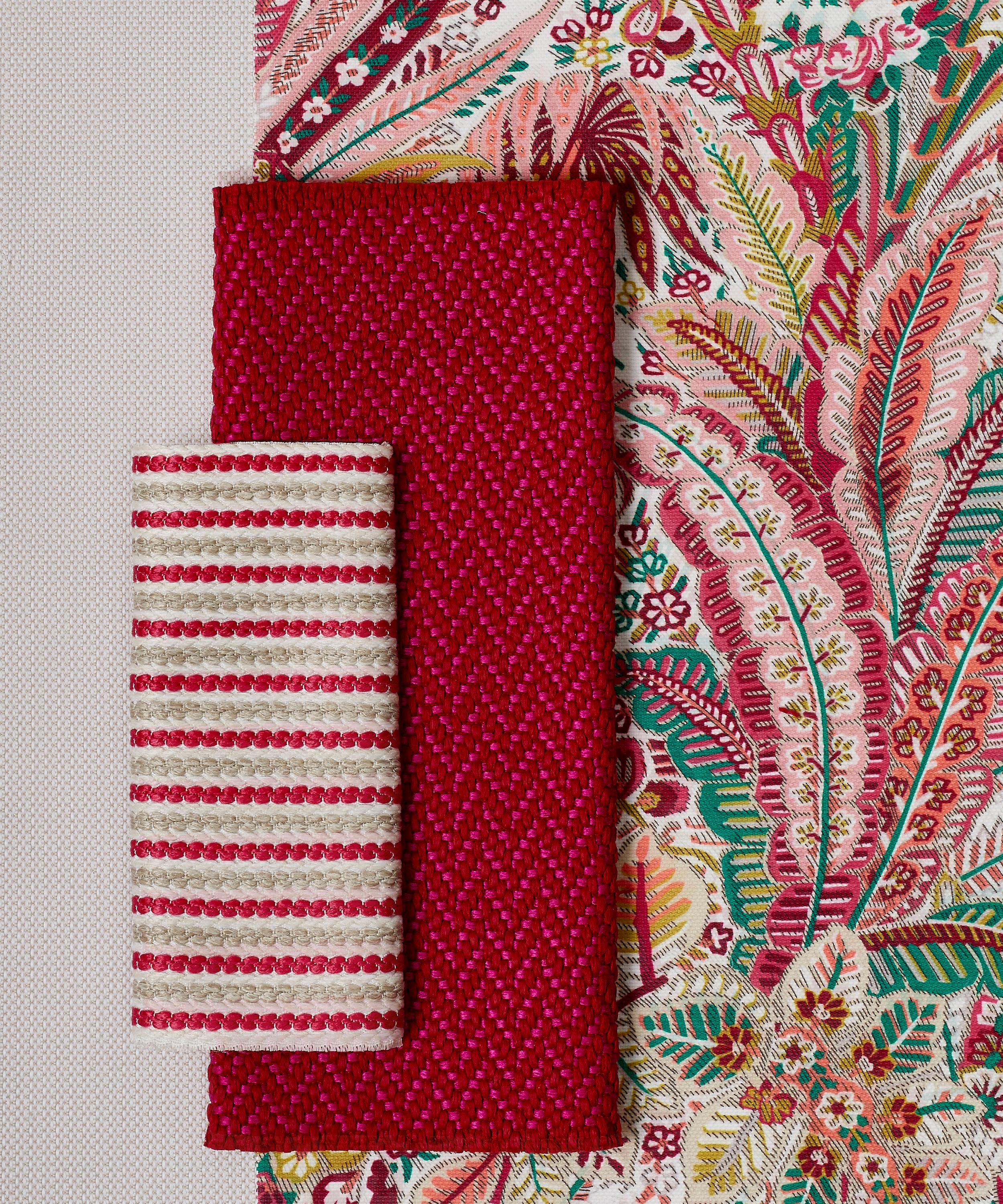 Liberty Interiors - Candy Stripe Harlow in Lacquer – Outdoor image number 1