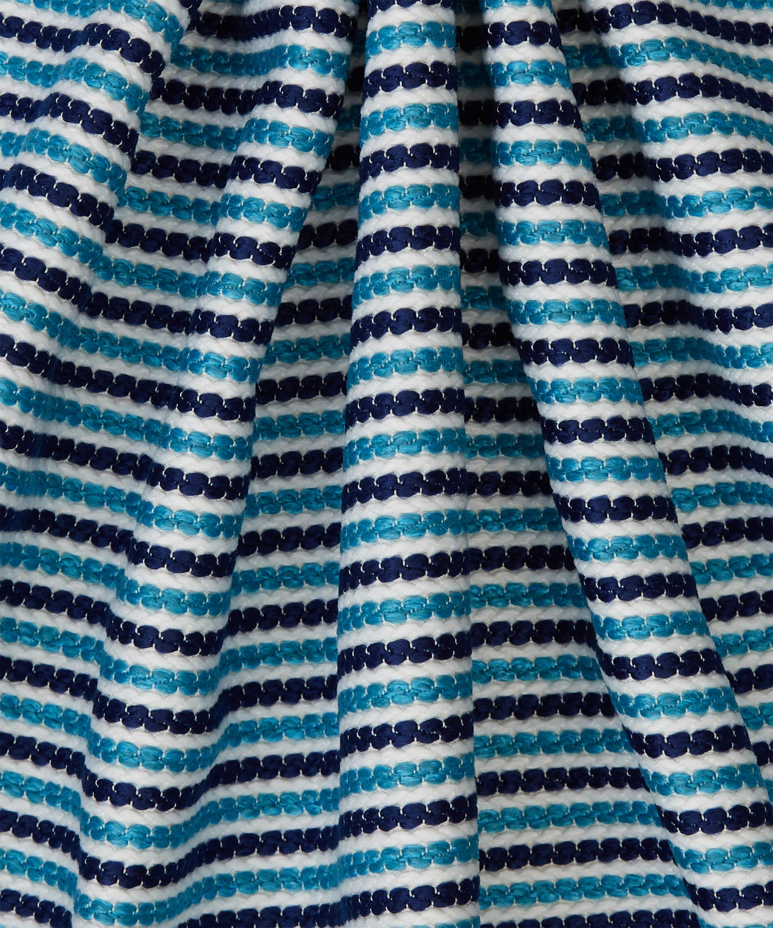 Liberty Interiors - Candy Stripe Harlow in Lapis – Outdoor image number 3