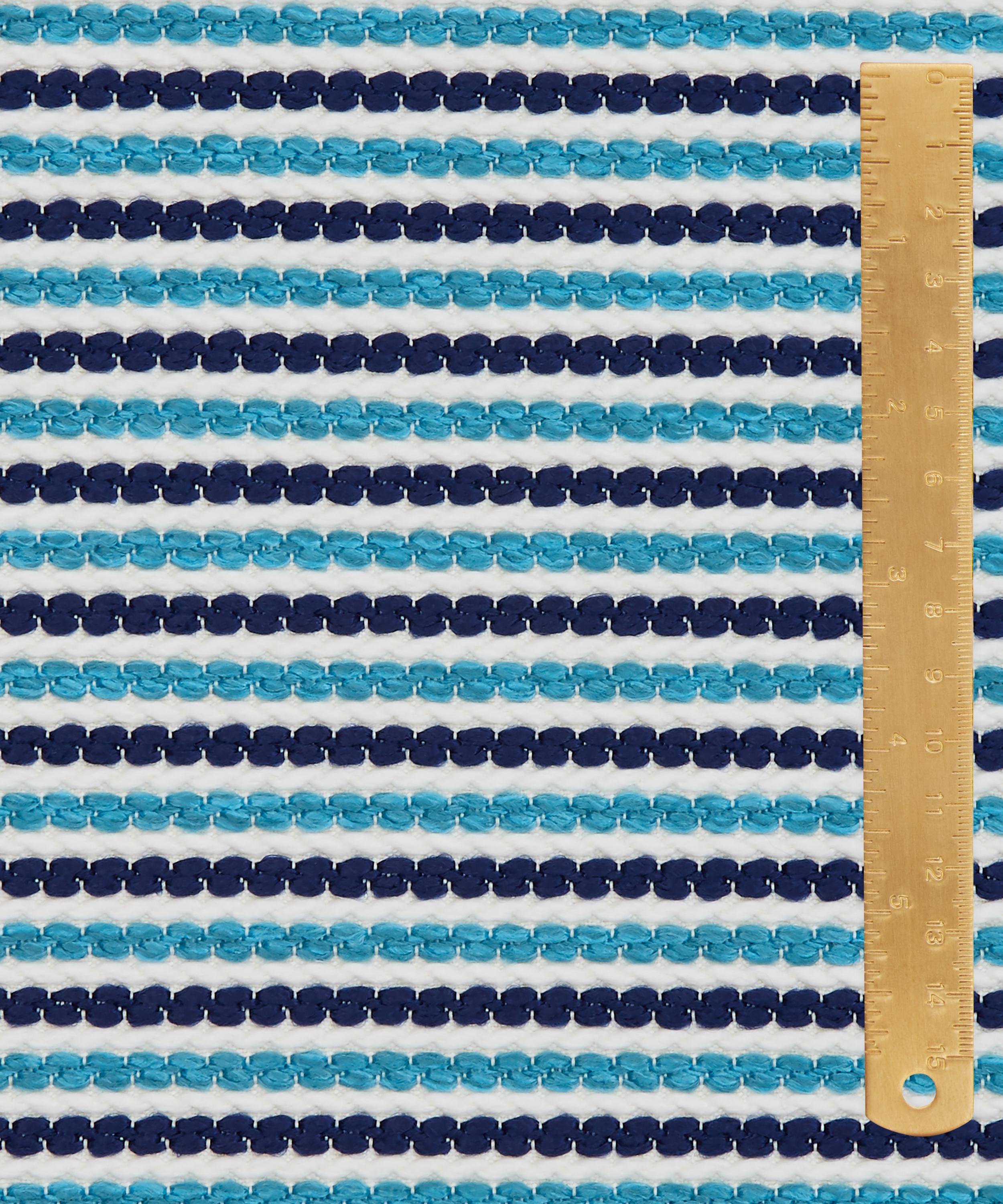 Liberty Interiors - Candy Stripe Harlow in Lapis – Outdoor image number 5