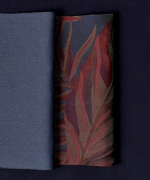 Liberty Interiors - Chile Palm Lovell Jacquard in Lacquer – Outdoor image number 1