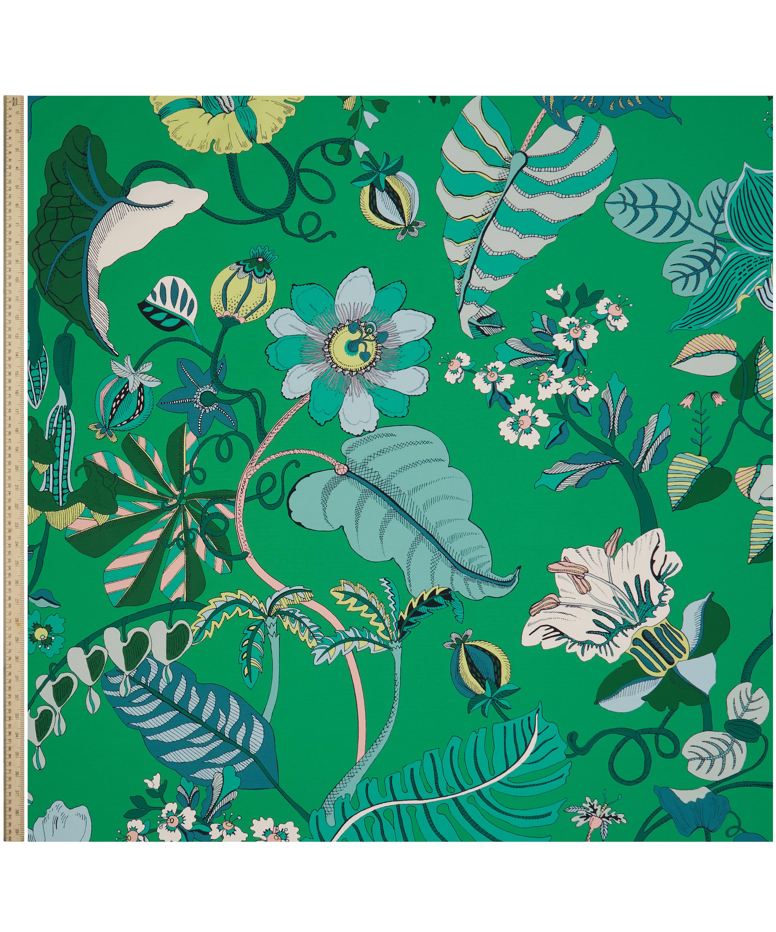 Liberty Interiors - Fantasia Jungle Easton in Jade – Outdoor image number 2