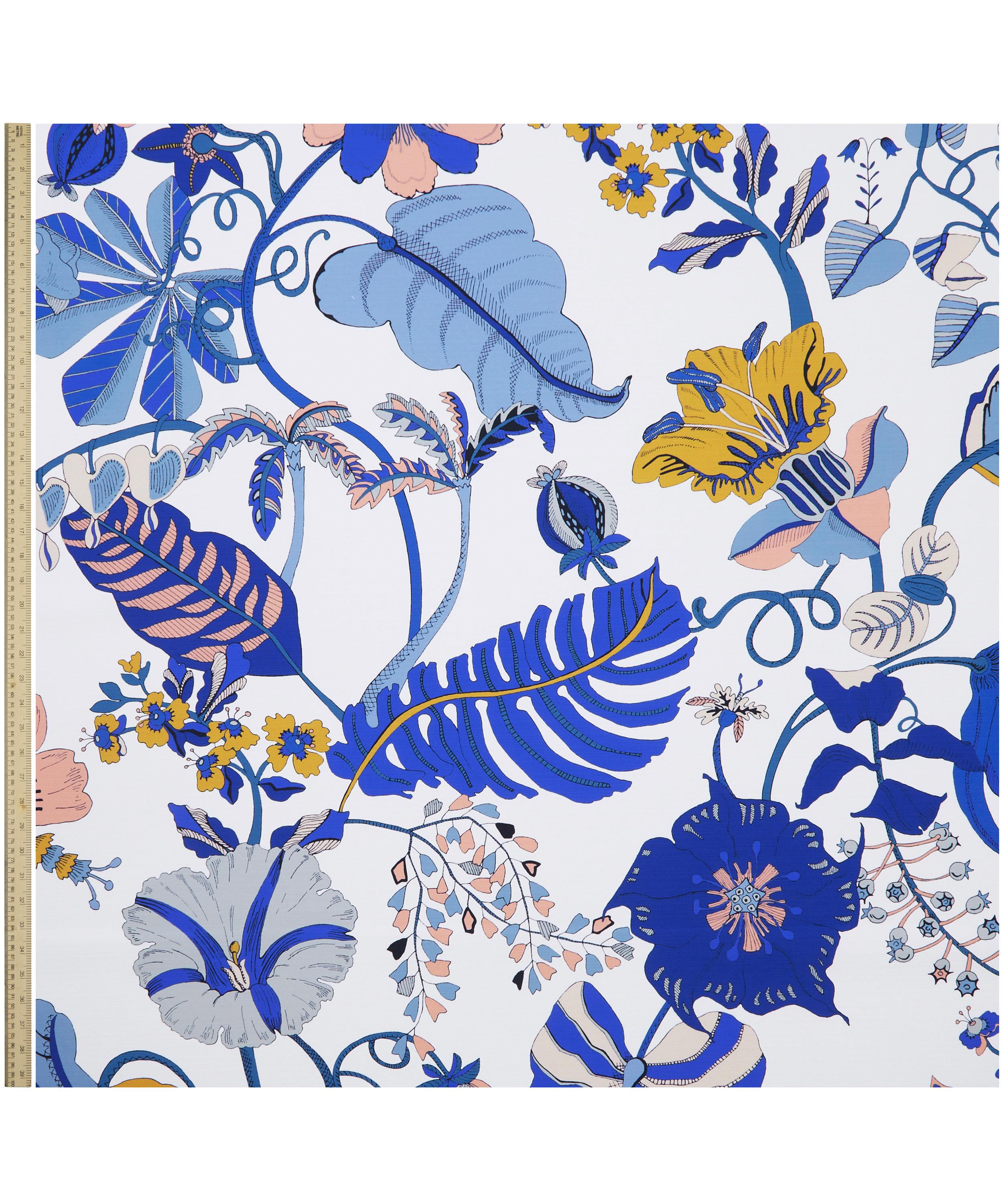 Liberty Interiors - Fantasia Jungle Easton in Lapis – Outdoor image number 2