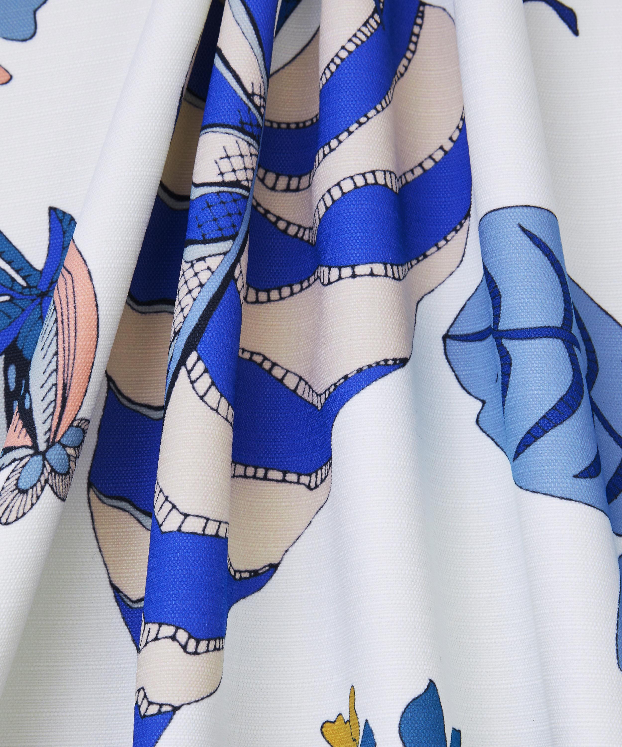 Liberty Interiors - Fantasia Jungle Easton in Lapis – Outdoor image number 3