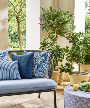 Liberty Interiors - Grand Milo Majorelle in Lapis – Outdoor image number 6