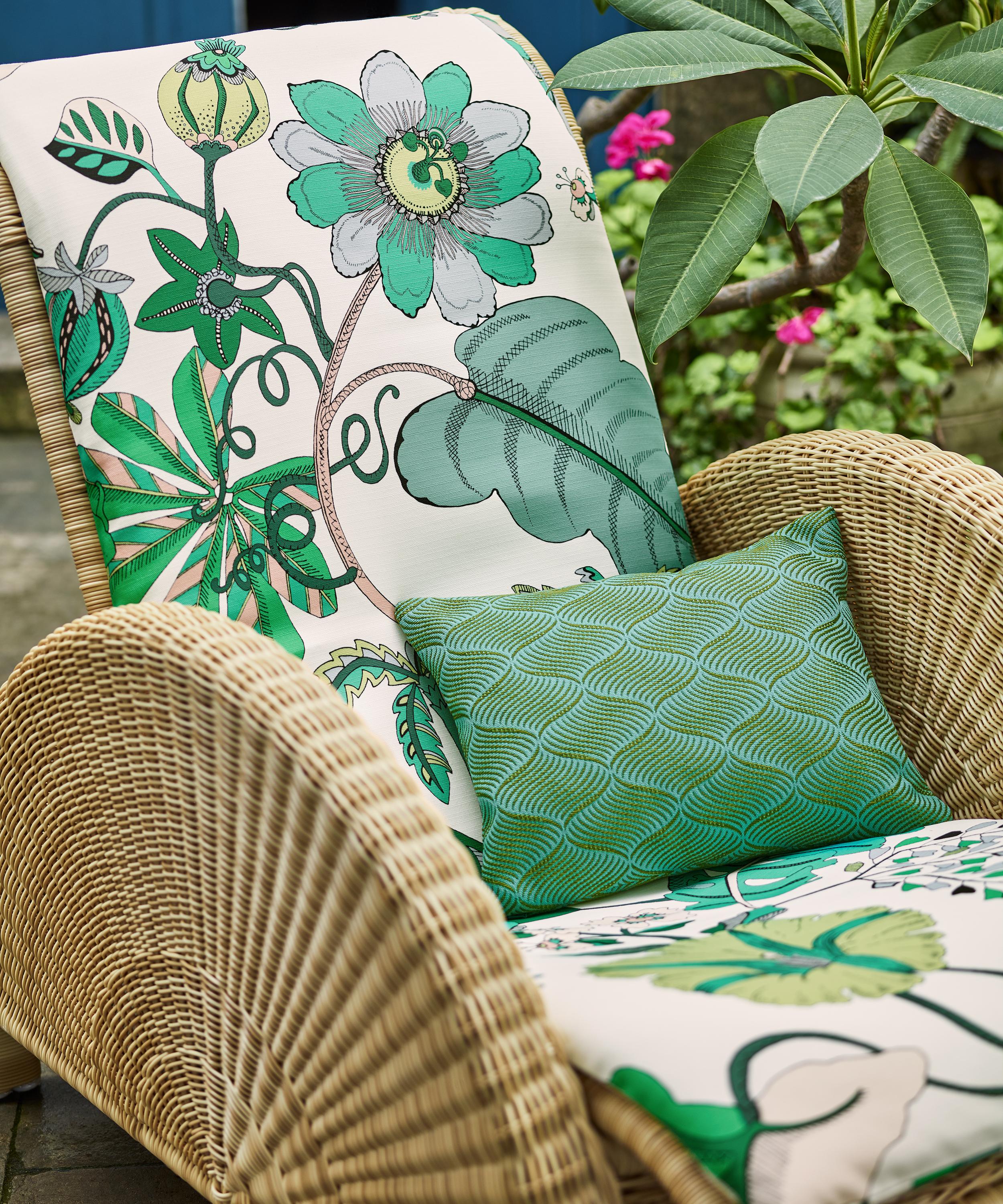 Liberty Interiors - Palazzo Westbrook in Aqua – Outdoor image number 1