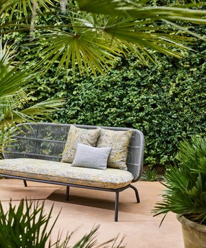 Liberty Interiors - Persian Voyage Jacquard Gatton in Pewter – Outdoor image number 1