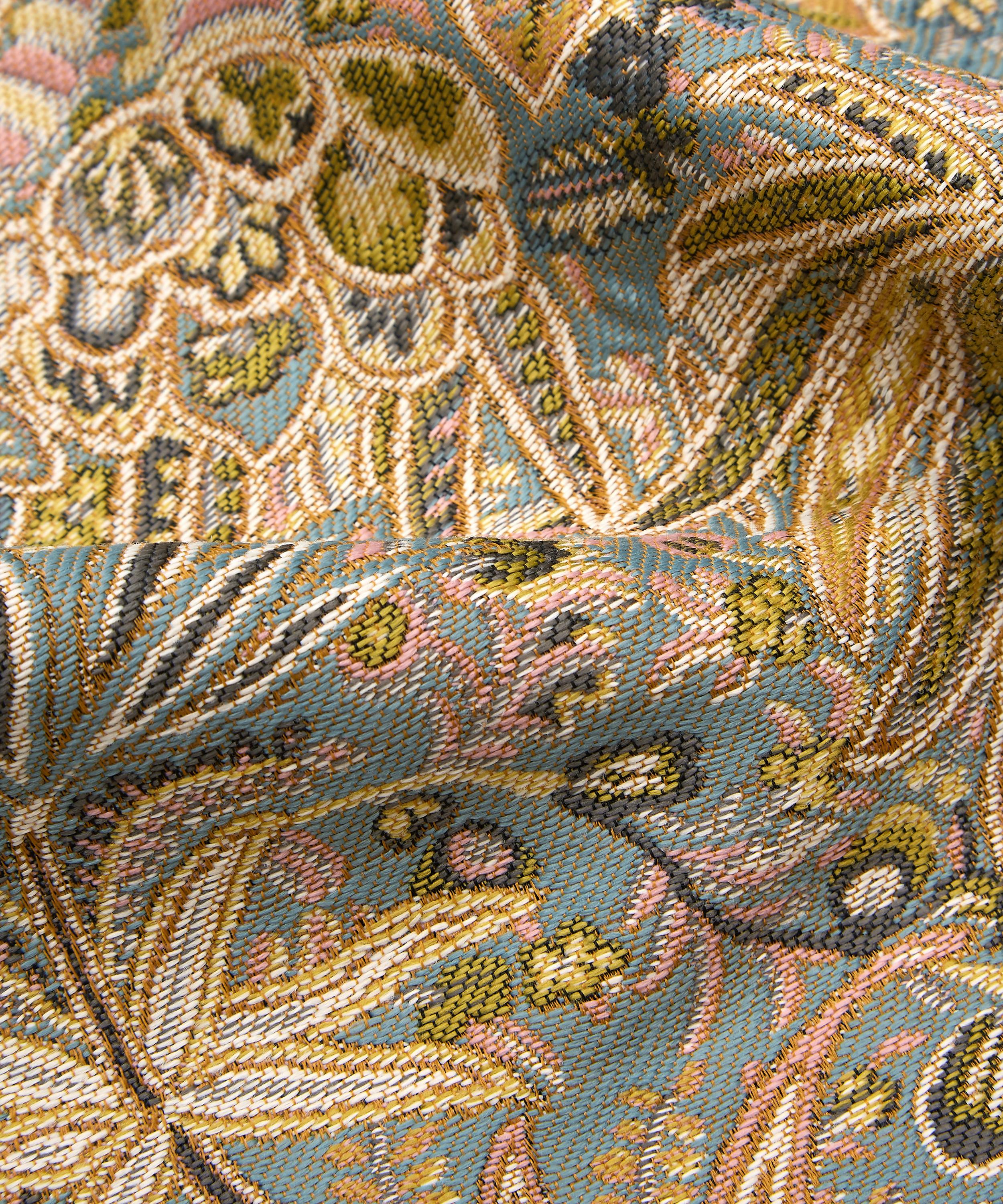 Liberty Interiors - Persian Voyage Jacquard Gatton in Pewter – Outdoor image number 4