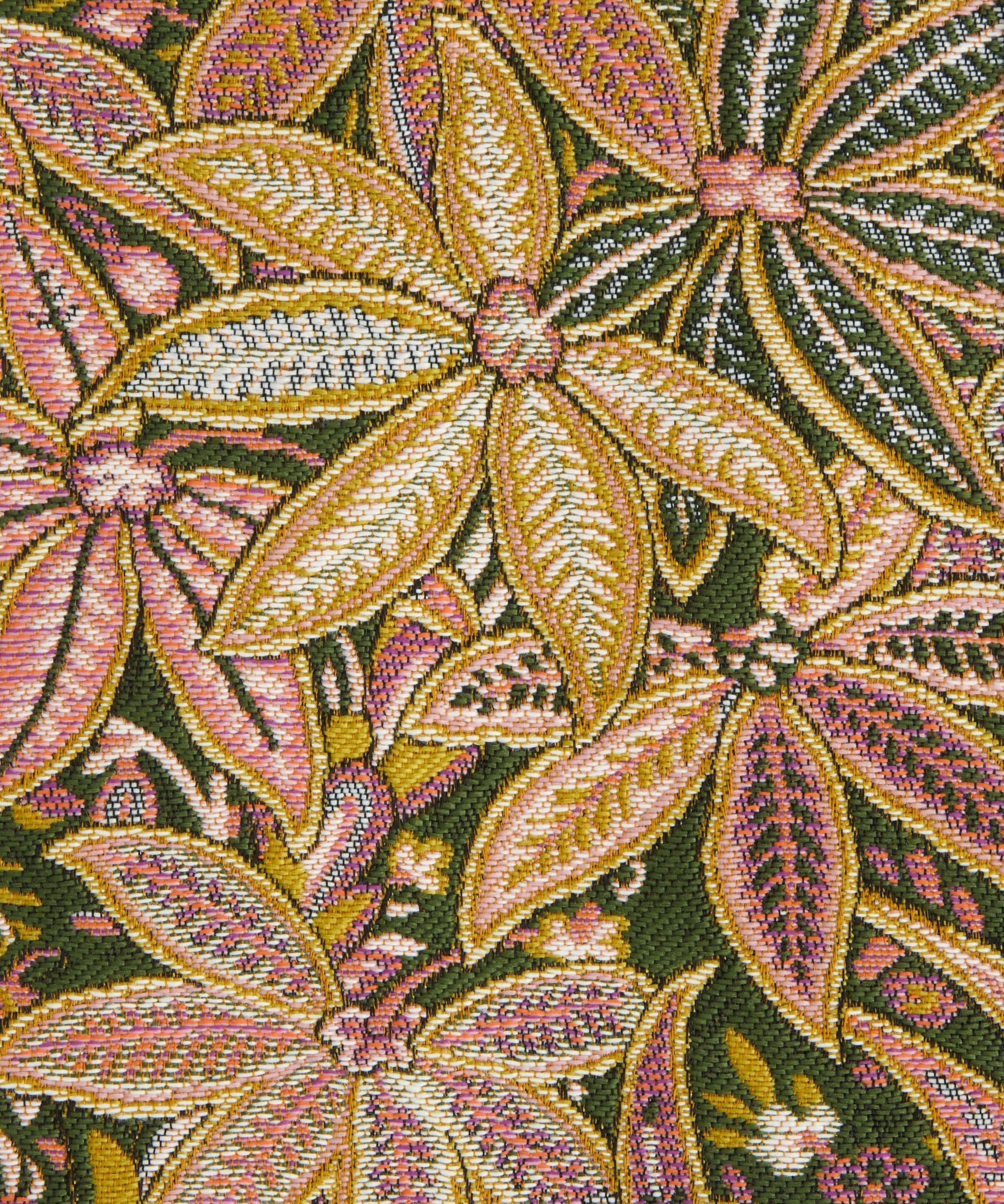 Liberty Interiors - Persian Voyage Jacquard Gatton in Lacquer – Outdoor