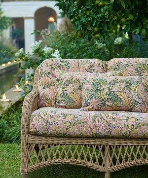Liberty Interiors - Persian Voyage Jacquard Gatton in Lacquer – Outdoor image number 6