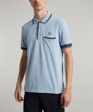 Fred Perry - Re-Issue Towelling Polo Shirt image number 1