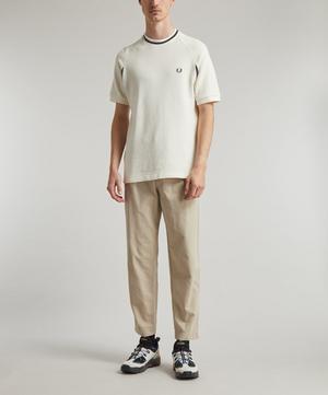 Fred Perry - Re-Issue Mesh-Texture Piqué T-Shirt image number 2