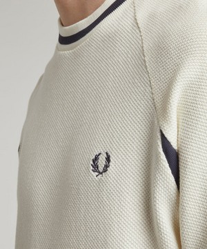 Fred Perry - Re-Issue Mesh-Texture Piqué T-Shirt image number 4