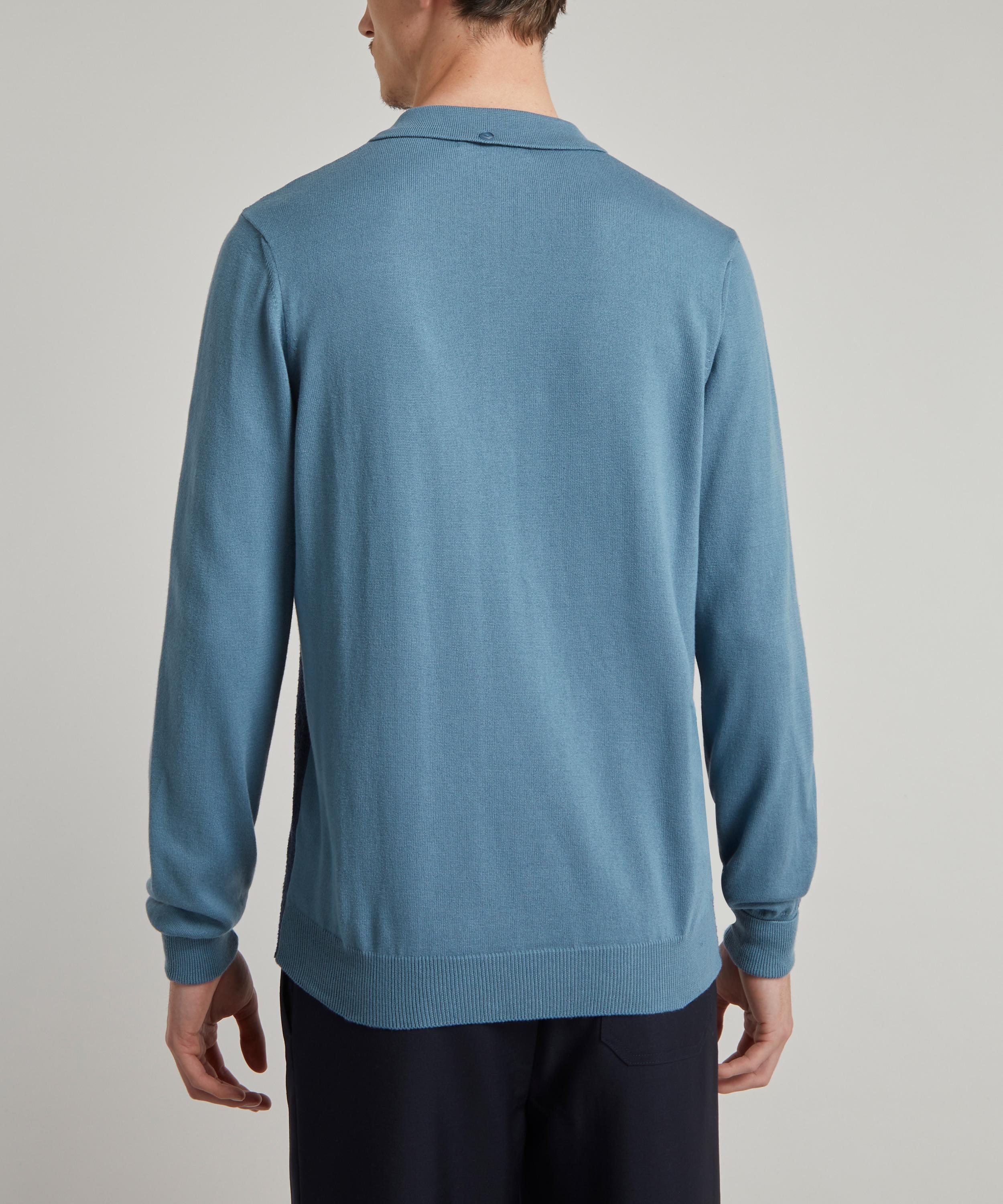 Fred Perry Re-Issue Panelled Cable Knit Shirt | Liberty