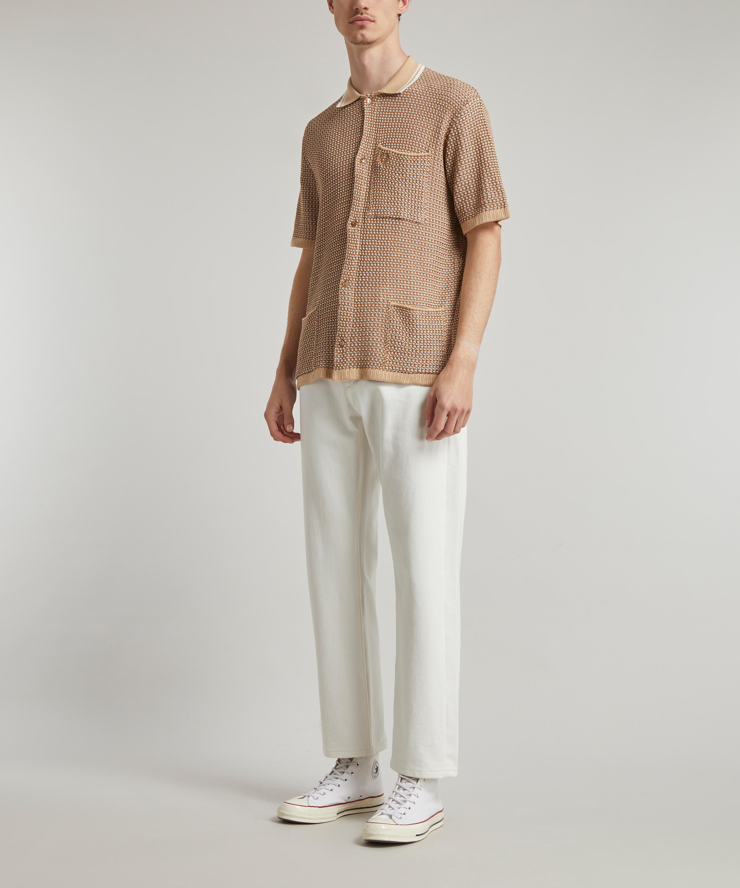 Fred Perry - Re-Issues Two Colour Knitted Shirt image number 2