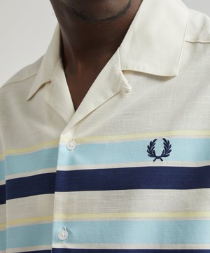 Fred Perry - Striped Beach Shirt image number 4