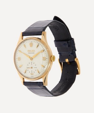 Designer Vintage - 1960s Rolex Precision 9ct Gold Watch image number 1