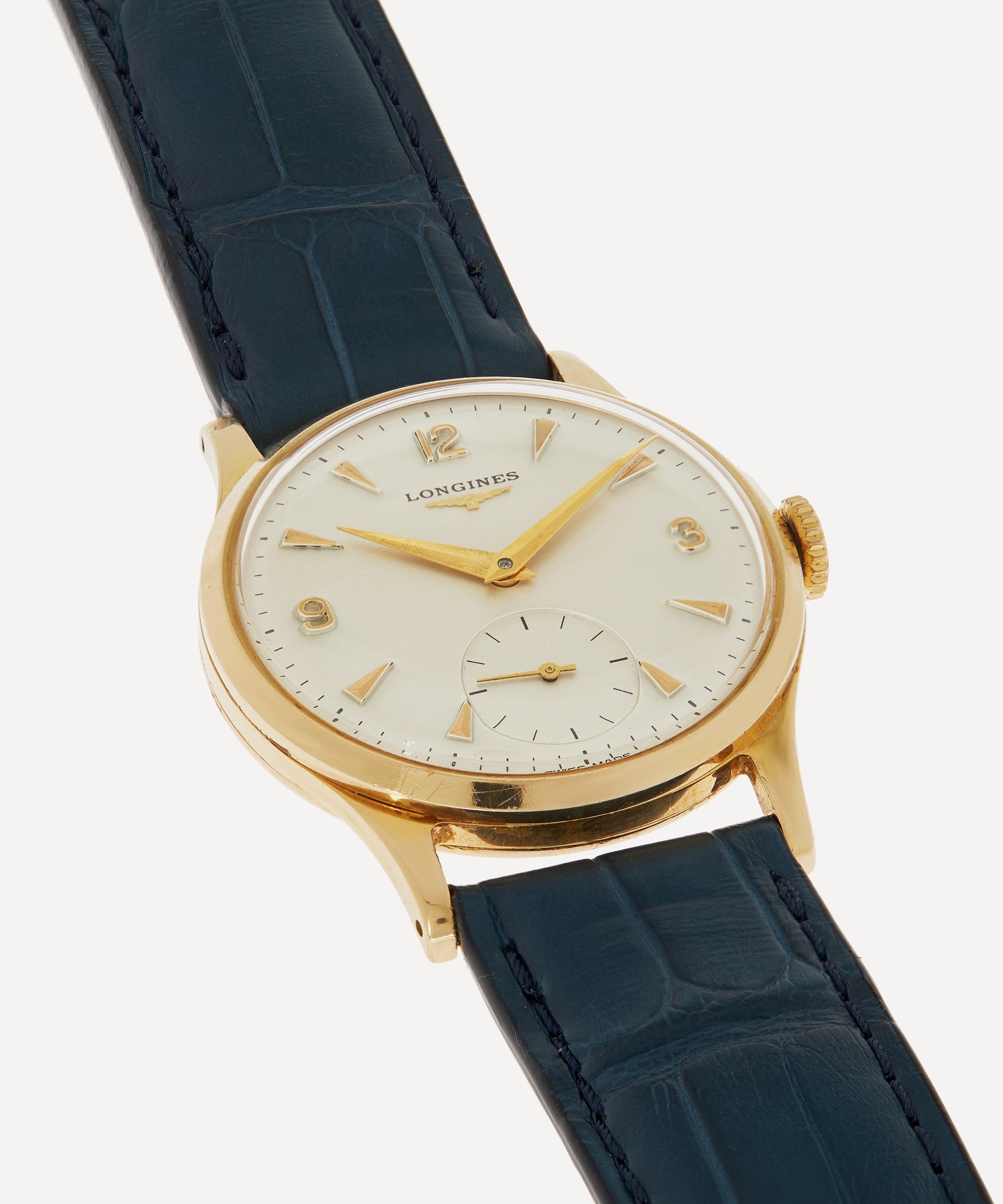 Designer Vintage 1960s Longines Gilt Watch Liberty