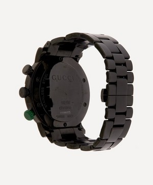 Designer Vintage - Turn of the Century Gucci G-Chrono Black Metal Watch image number 2