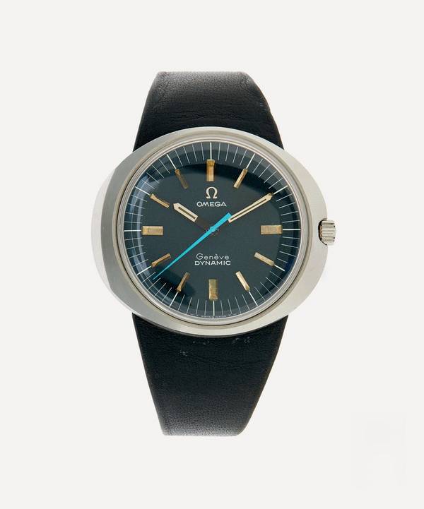 Designer Vintage - 1960s Omega Dynamic White Metal Watch