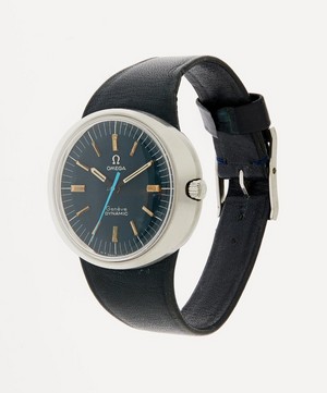 Designer Vintage - 1960s Omega Dynamic White Metal Watch image number 1