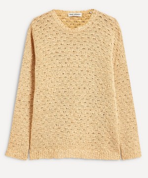 Our Legacy - Popover Round Neck Faux Cord Jumper image number 0