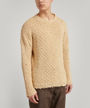 Our Legacy - Popover Round Neck Faux Cord Jumper image number 1