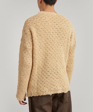 Our Legacy - Popover Round Neck Faux Cord Jumper image number 3