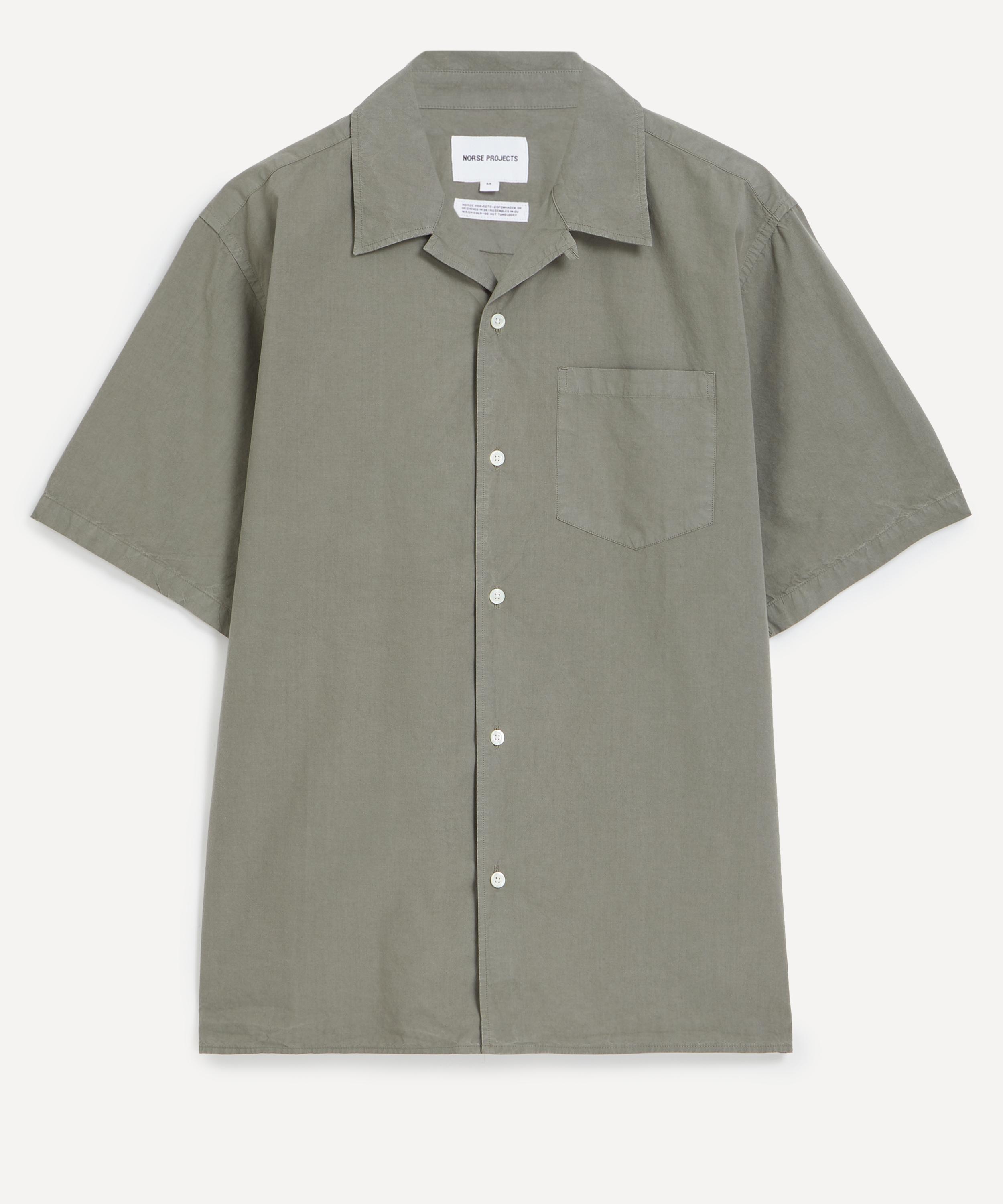 Norse Projects - Carsten Cotton-Tencel Short-Sleeve Shirt image number 0