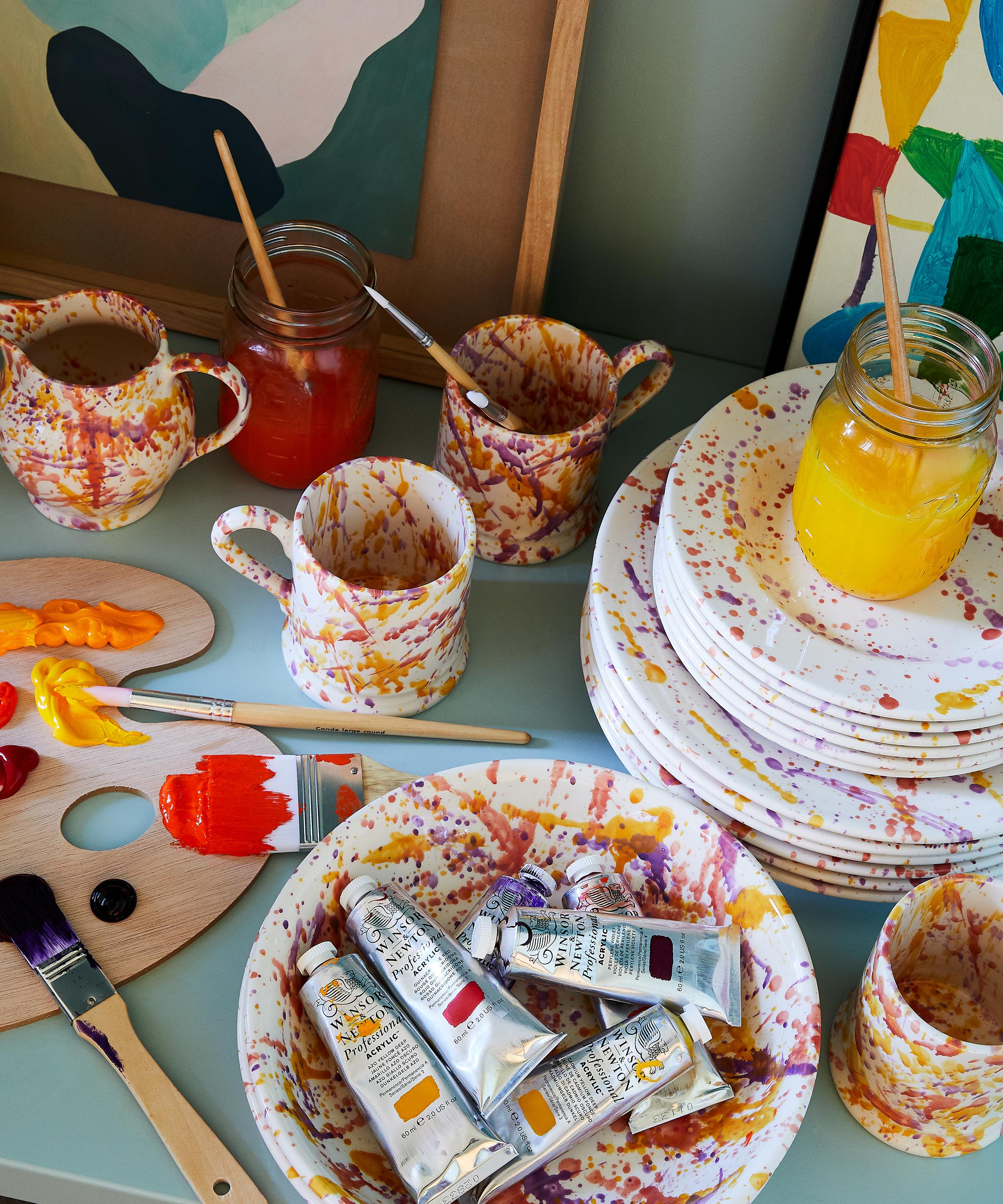 Emma Bridgewater - Summer Splatter Half-Pint Mug image number 6