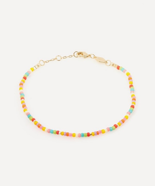 ANNI LU - Gold-Plated Tutti Frutti Beaded Bracelet image number null