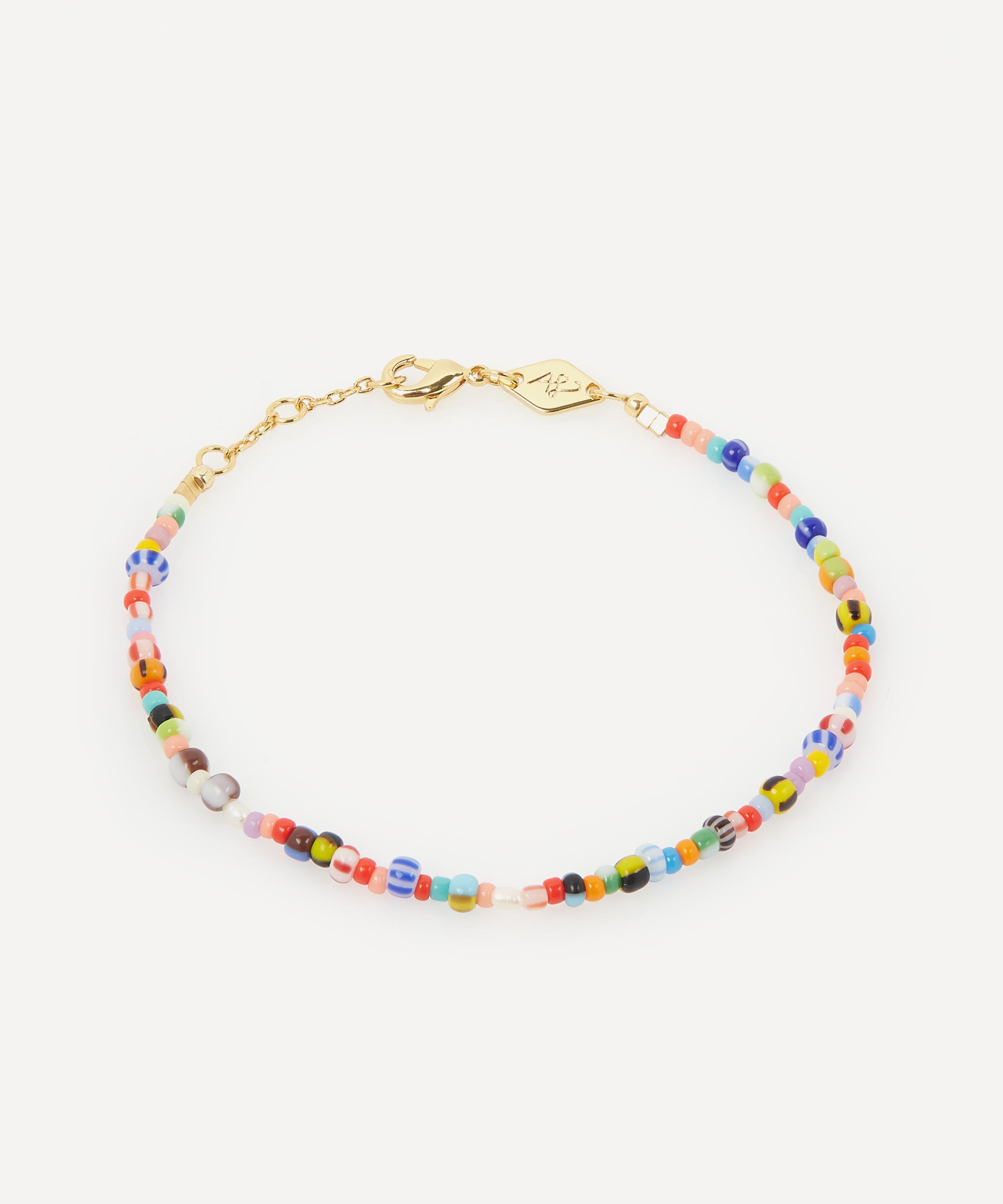 ANNI LU - Gold-Plated Alaia Beaded Bracelet