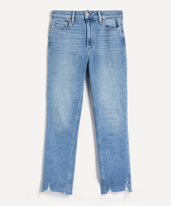 Paige - Cindy Straight-Leg Mid-Rise Jeans image number null