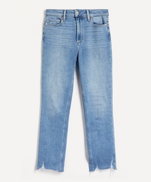 Paige - Cindy Straight-Leg Mid-Rise Jeans image number 0