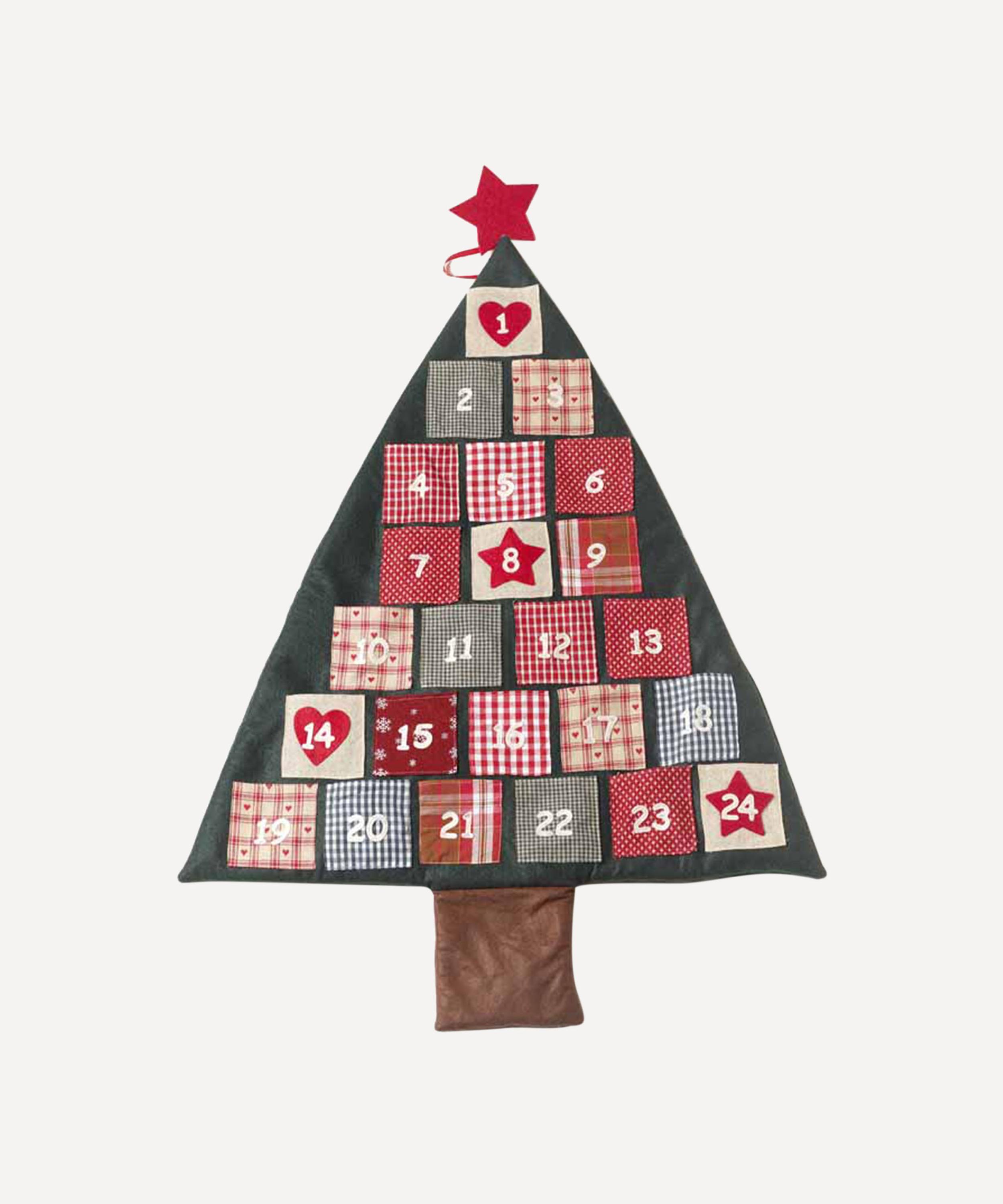 Christmas - Felt Christmas Tree Advent Calendar image number 0