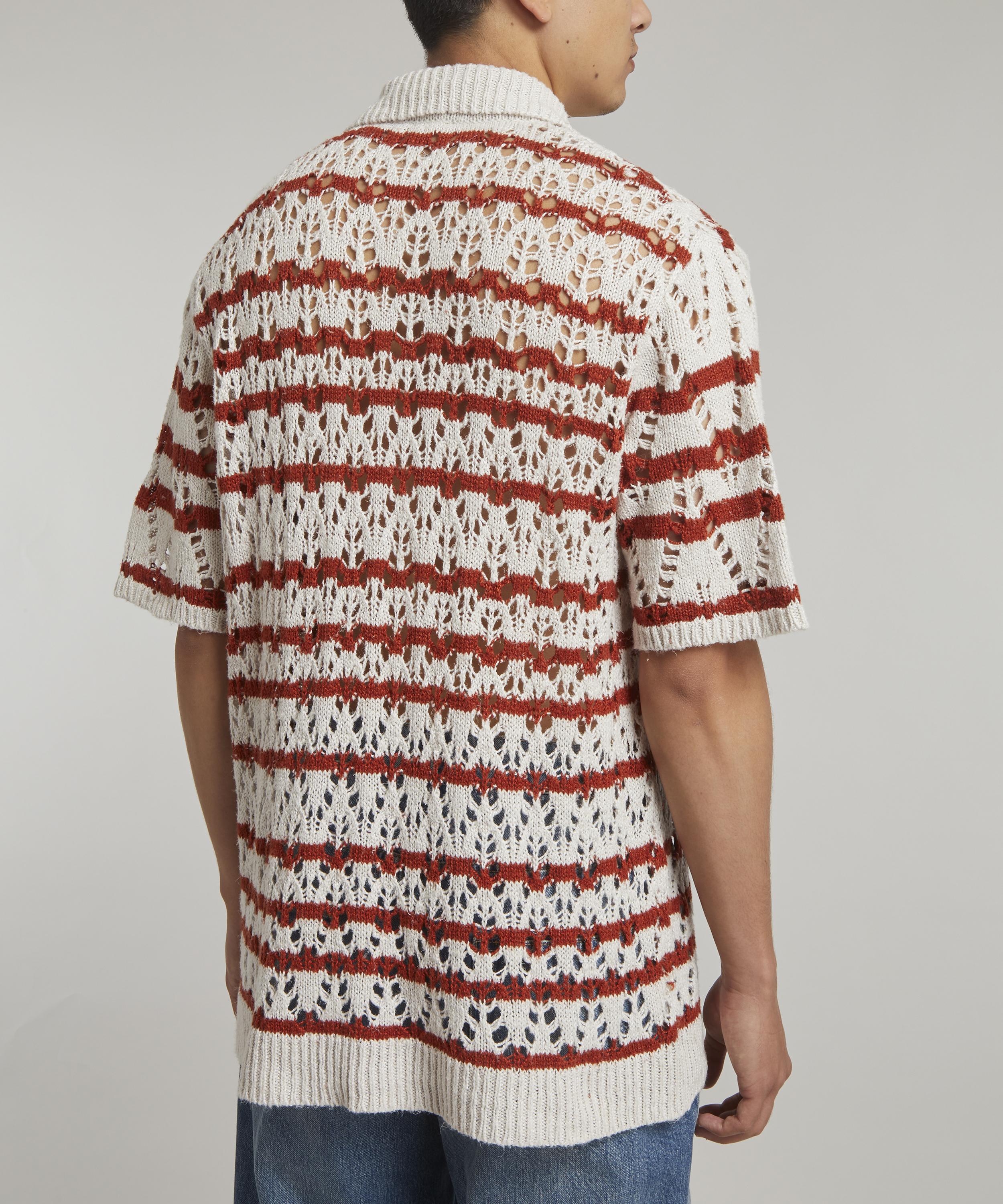 Our Legacy Big Piquet Hemp-Blend Knitted Polo-Shirt | Liberty