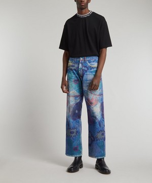Our Legacy - Third Cut Floral Jeans image number 1