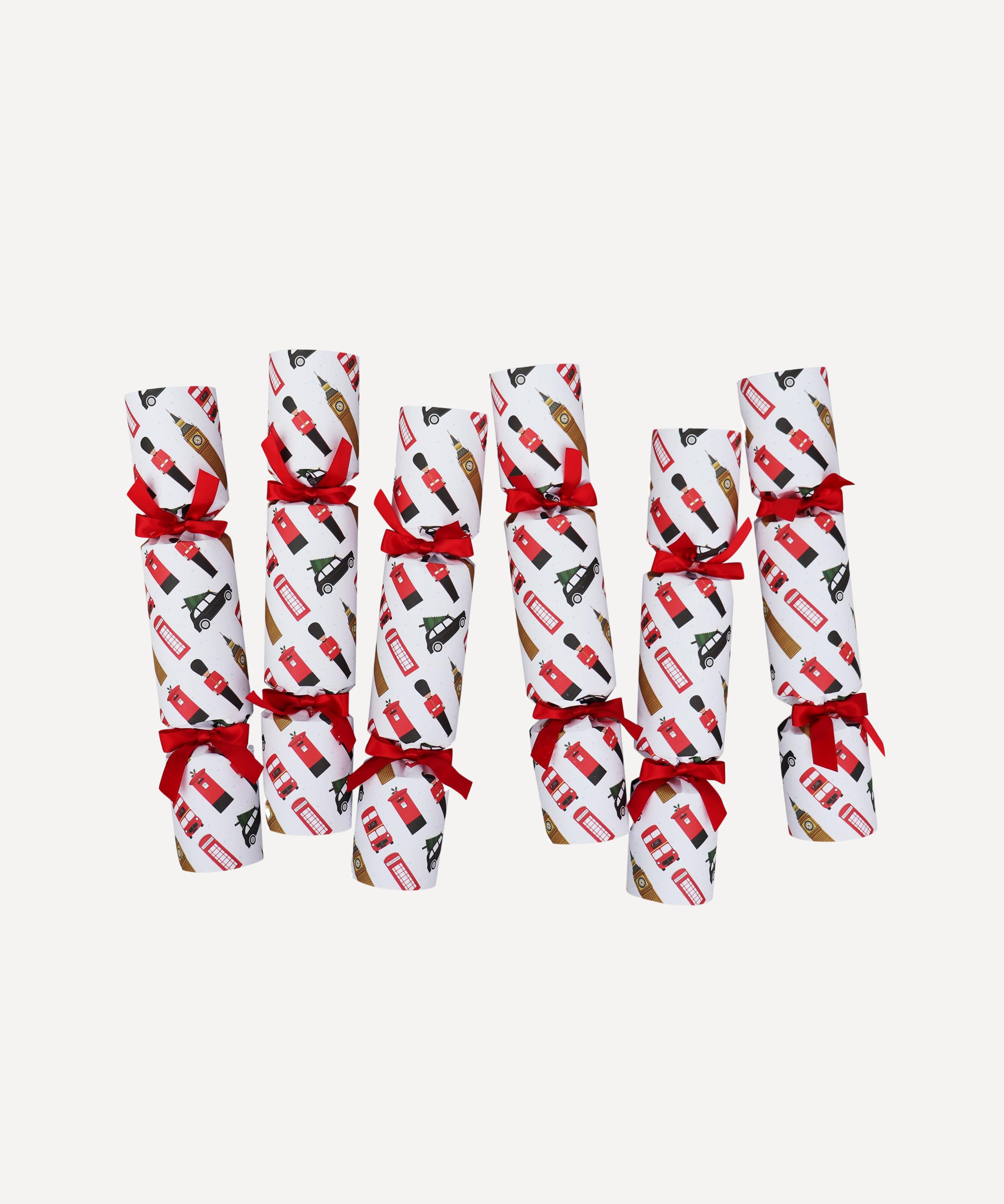 Nancy & Betty - London Christmas Crackers Box of Six image number 0