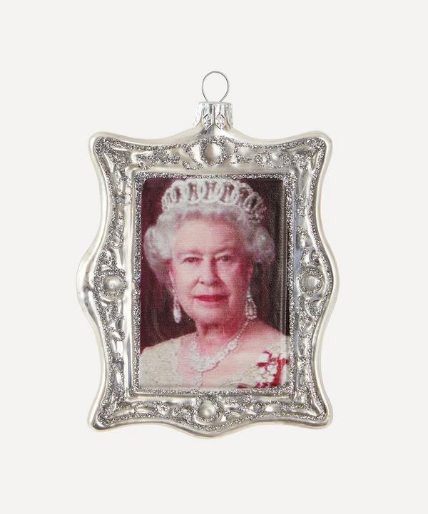 Christmas - Queen Elizabeth II Portrait Decoration image number null