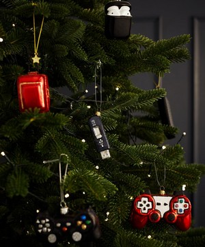 Christmas - Glass USB Stick Ornament image number 1