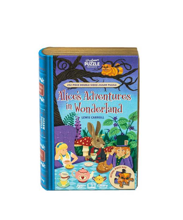 Professor Puzzle - Alice In Wonderland Jigsaw Puzzle image number 0