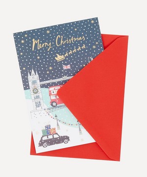 Christmas - Tower Bridge Christmas Cards Pack of Eight image number 3